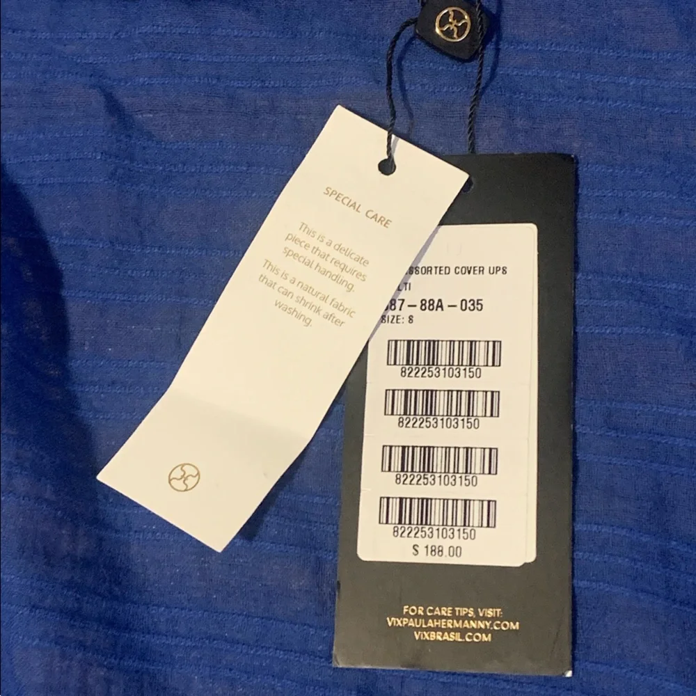 NWT Vix Paula Hermanny swim suit cover up - Picture 2 of 5